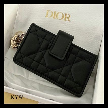 【シンプルで使いやすい♪】Dior★カードホルダー【B